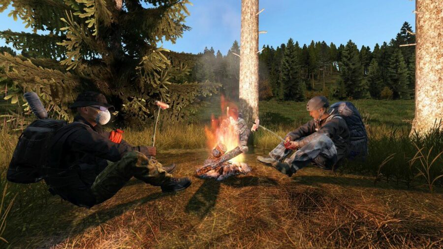 DayZ Как разжечь костер